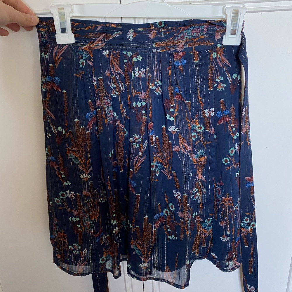 Anthropologie HD in Paris Loribella wrap skirt